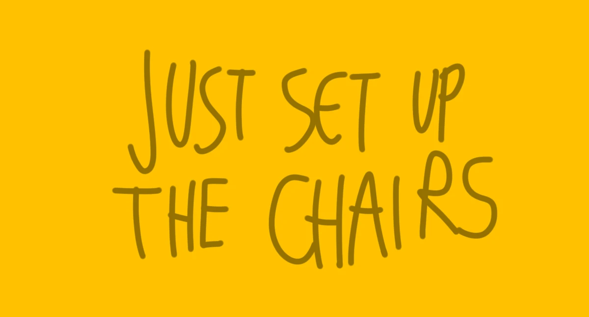 Just Set Up The Chairs Mercy's Meeting Wiki Fandom