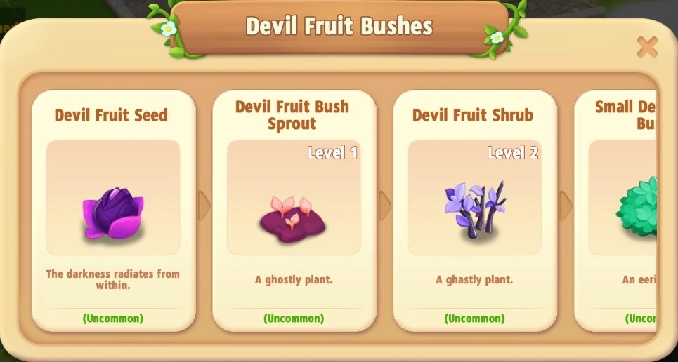 Devil Fruit Bushes Merge Elves Wiki Fandom
