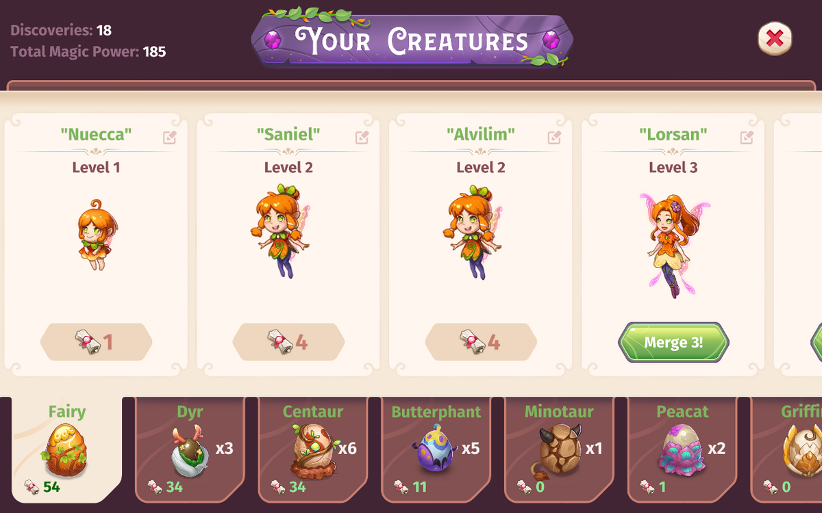 Creature Book Merge Magic Wiki Fandom