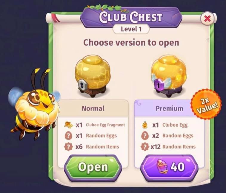 Club Chests, Merge Magic Wiki