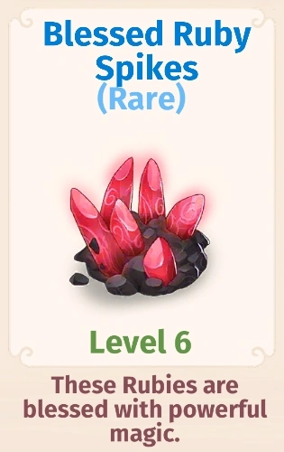 Blessed Ruby Spikes | Merge Magic Wiki | Fandom