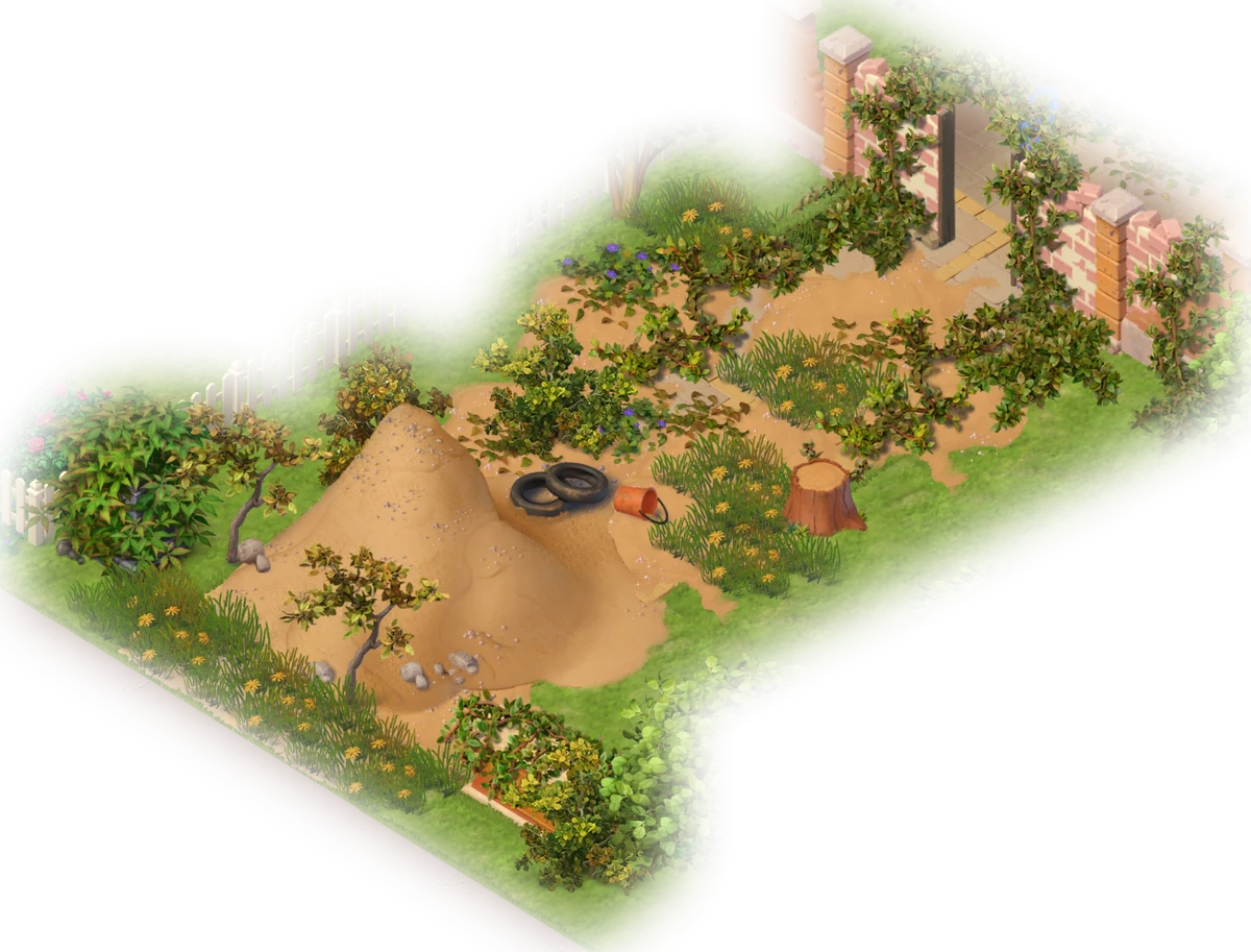 Butterflies merge mansion