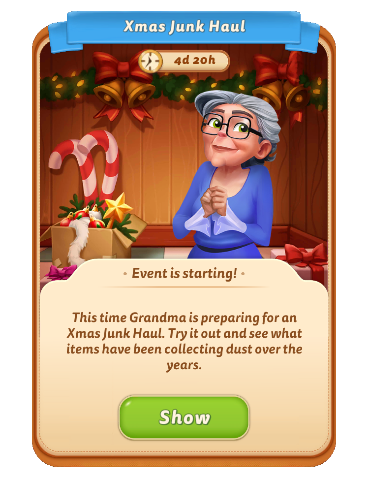 Xmas Junk Haul Merge Mansion Wiki Fandom
