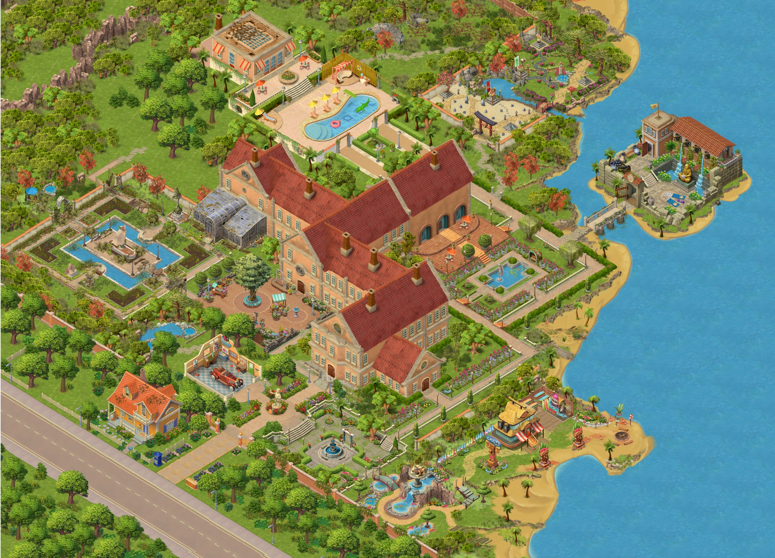 Map | Merge Mansion Wiki | Fandom