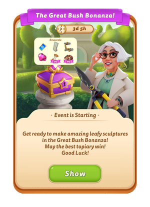 Event-TheGreatBushBonanza-starting