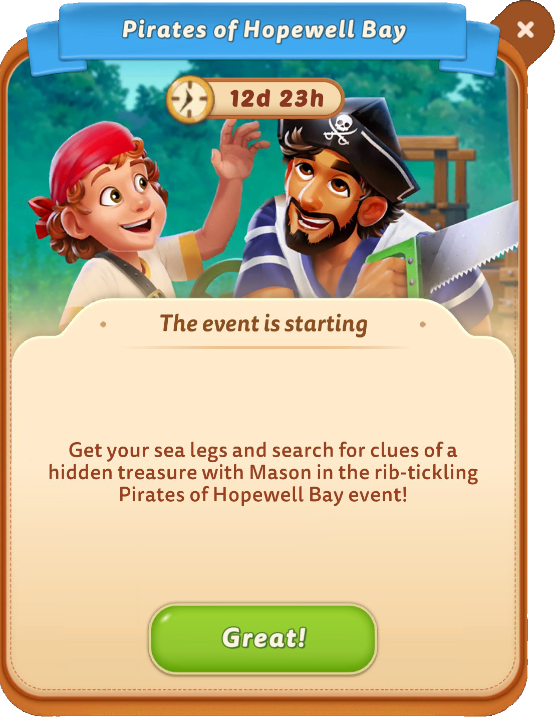 Pirates of Hopewell Bay | Merge Mansion Wiki | Fandom