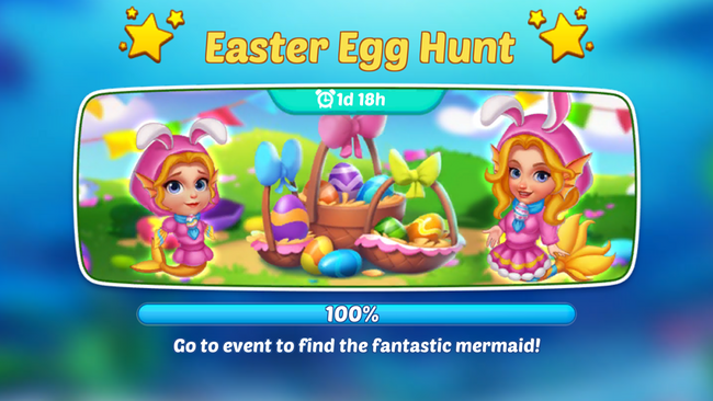 Easter Egg Hunt, Merge Mermaids Wiki