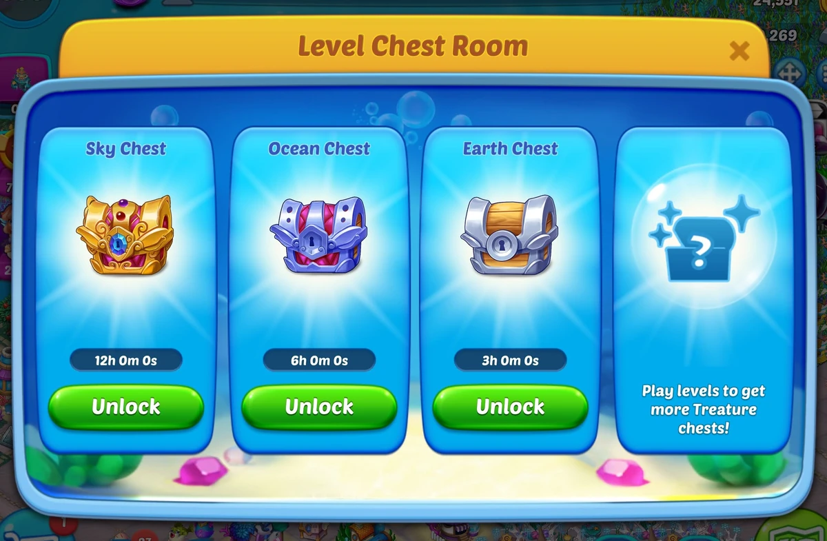 Level Chests Merge Mermaids Wiki Fandom