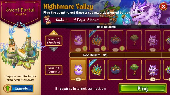 9th nightmare valley rewards 1