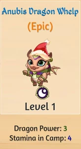 Anubis tier 1 christmas.jpg (31 KB) Anubis Dragon Whelp (Christmas Version)