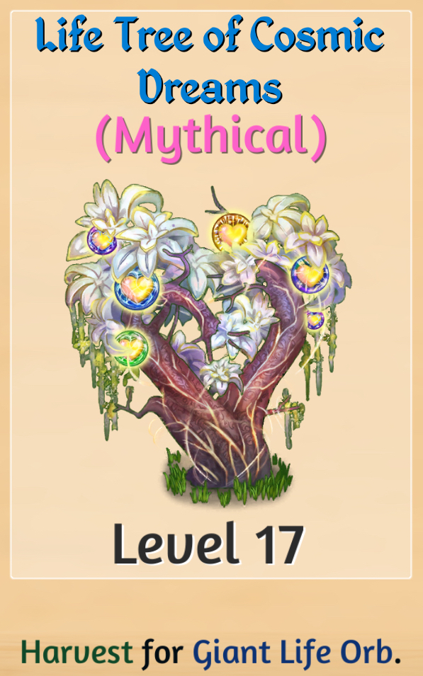 Life Tree of Cosmic Dreams Merge Dragons Wiki Fandom