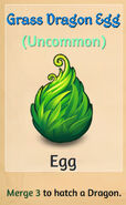 Grass Dragon Egg (new design)