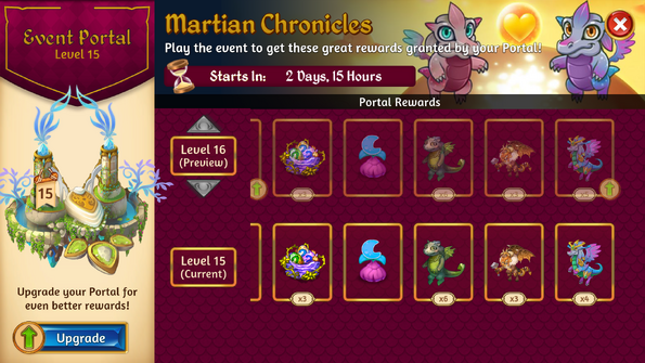 15th martian chronicles rewards 2