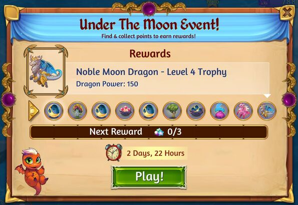 8th under the moon rewards