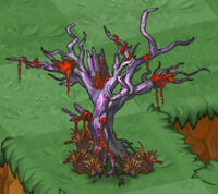 Spooky Old Tree with Necromancer Grass