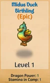 MidasDuckBirthling