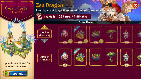 15th zen dragon rewards 1