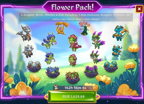 Flower pack