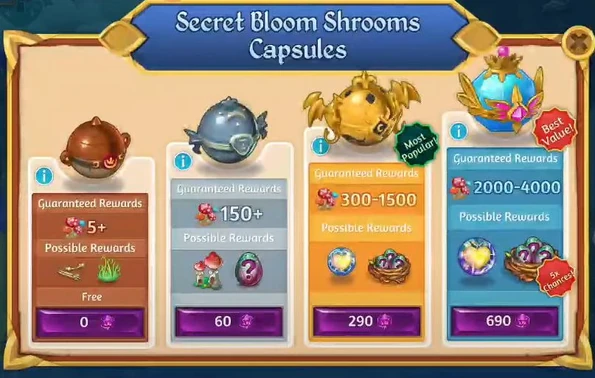Secret bloom shrooms capsules