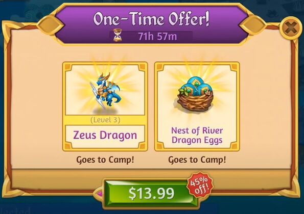 2nd atlantis one time offer