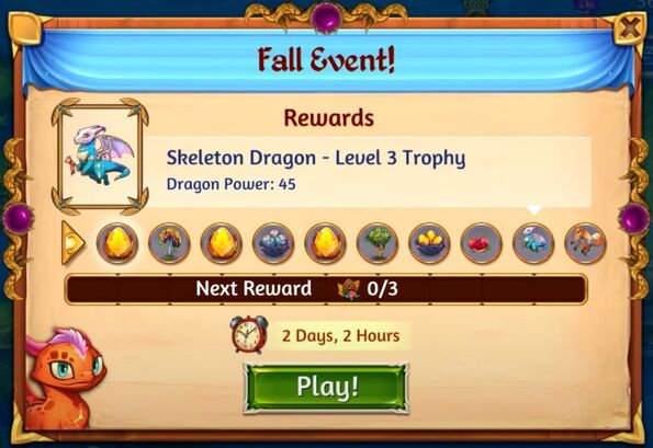 2nd fall rewards