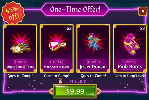 3rd carnival one time offer