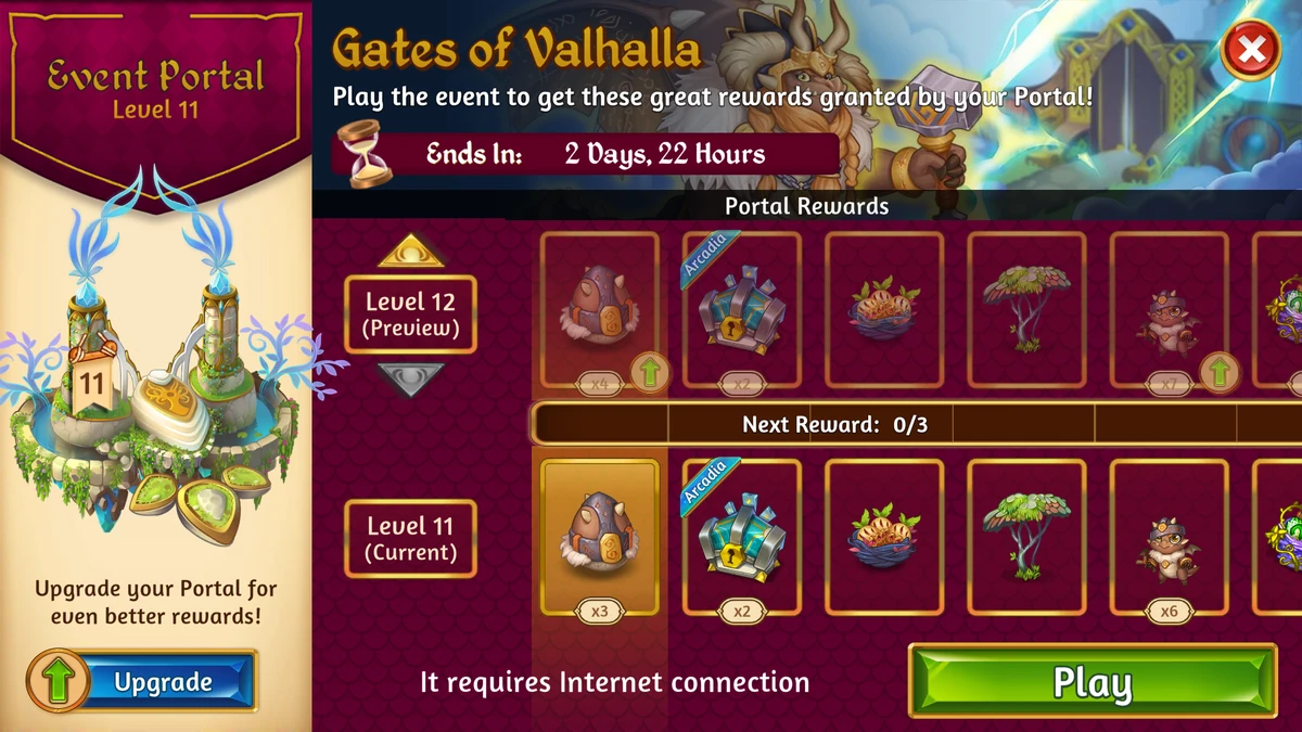 Gates of Valhalla Event/Fourth Occurrence Merge Dragons Wiki Fandom