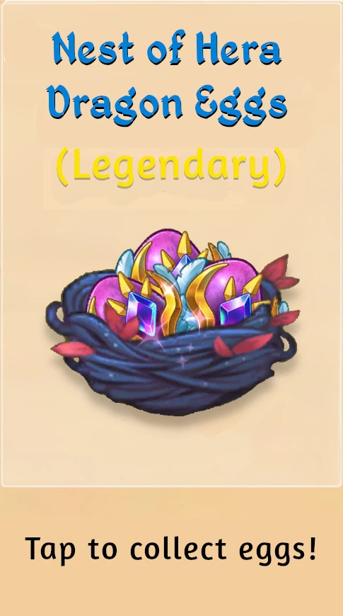 Nest of Hera Dragon Eggs