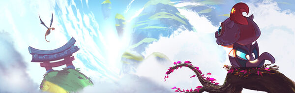 Zen dragon event banner