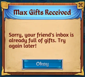 Friend with full inbox