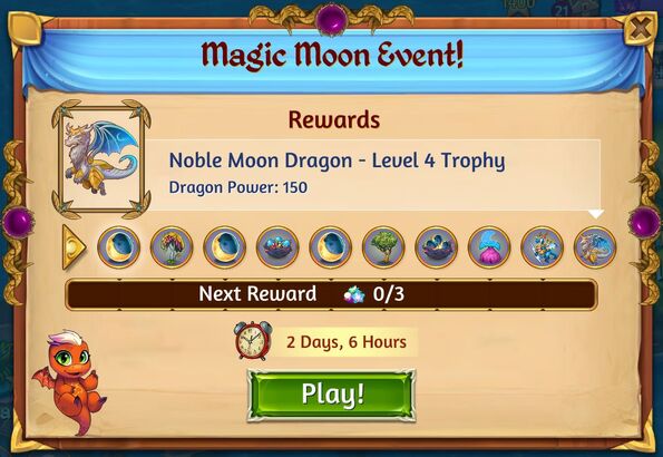 10th magic moon rewards