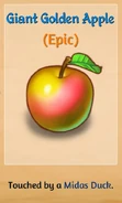 Giant Golden Apple