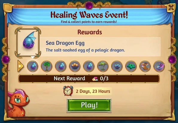 5th healing waves rewards