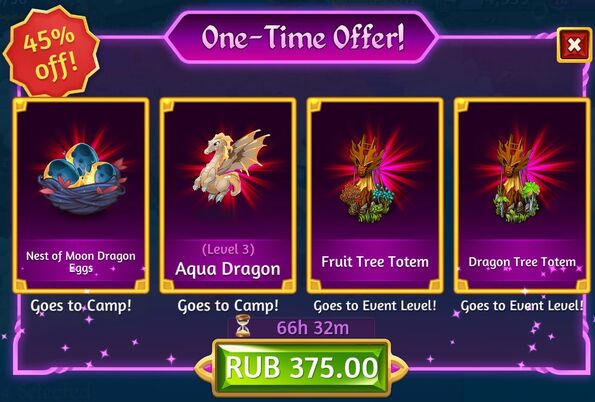 5th fluff cove one time offer