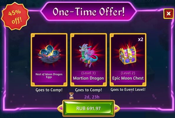 13th magic moon one time offer