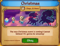 Christmas Event Announcement