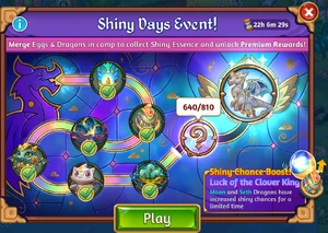 Both non-Shiny and Premium Shiny-variant rewards.