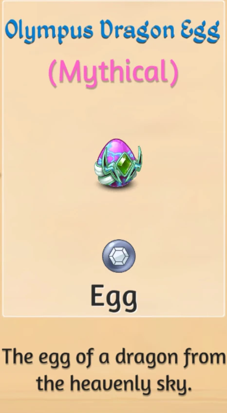 Olympus Dragon Egg