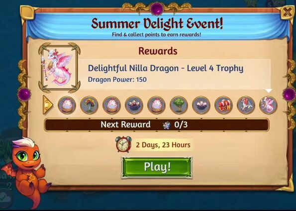 1st summer delight rewards