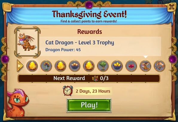 3rd thanksgiving rewards