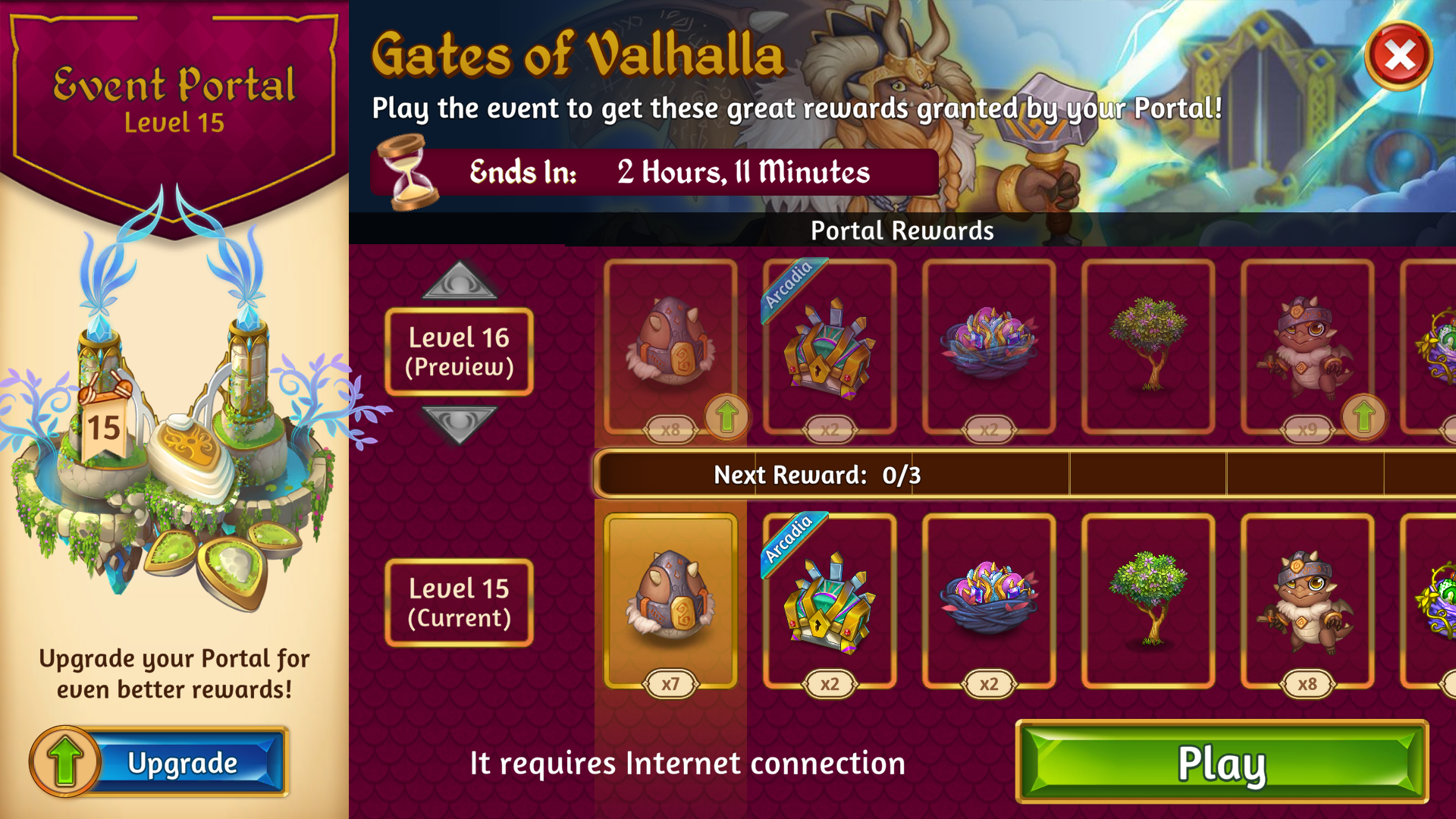 Vikings, Free Online Game  Wise Mystical Tree / If You're Over 25