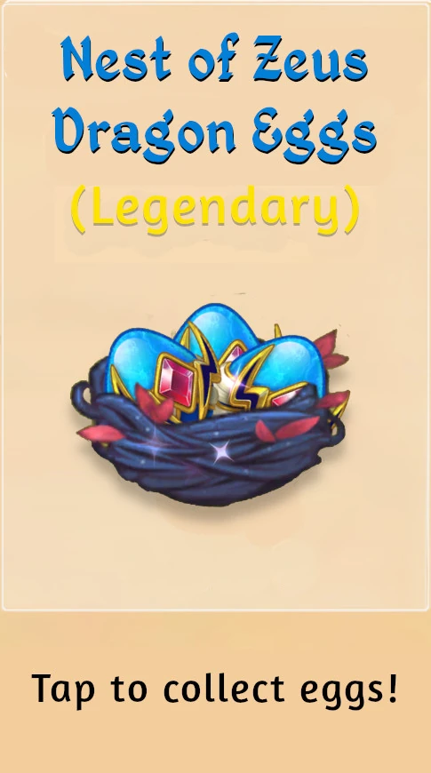 Nest of Zeus Dragon Eggs