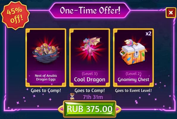 2nd summer delight one time offer