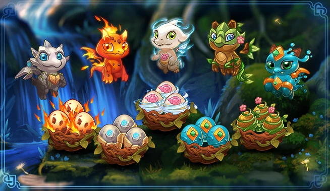 Baby dragons offer