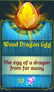 Egg Shop Wood Dragon Egg