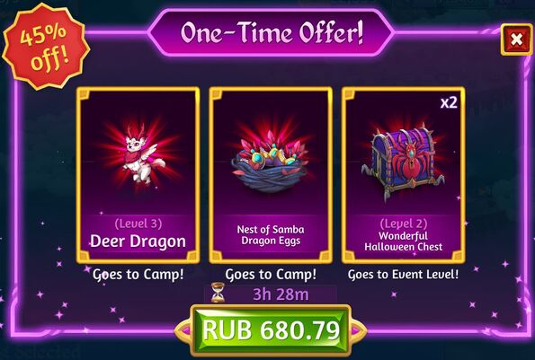 7th nightmare valley one time offer