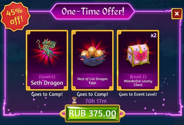 Hathor hearts 2 one time offer