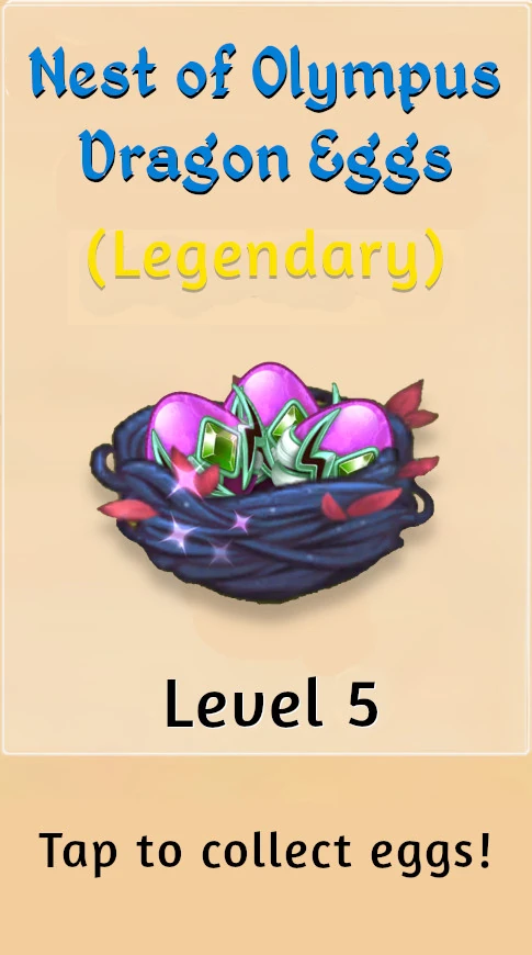 Nest of Olympus Dragon Eggs