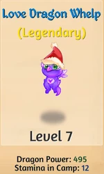 Love Dragon Whelp Christmas Version