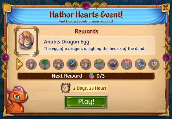 Hathor hearts rewards